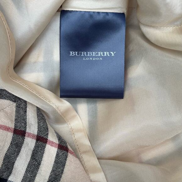 Burberry London Linen Skirt US Size 6 UK Size 8 Lined Tartan - Picture 6 of 10